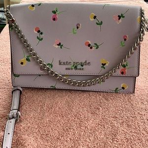 Kate Spade lilac floral bag